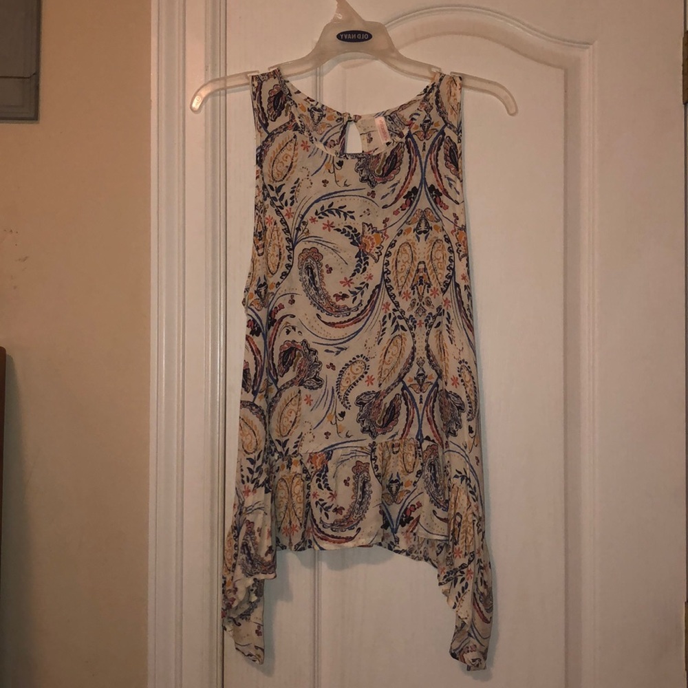 Paisley print blouse